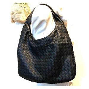 NO NAME Black faux leather bag